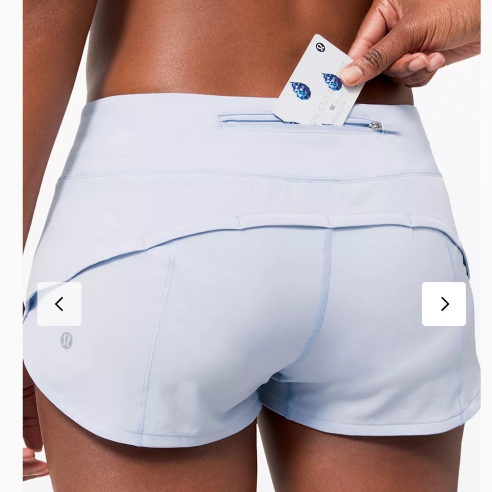 Lululemon Speed Up Short Low Rise 2.5"
Daydream